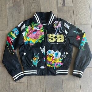 Nickelodeon Kids Colorful Graphic Jacket